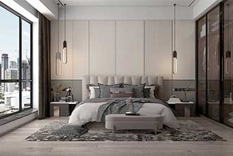 定西现代风格-卧室