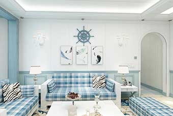 定西地中海风格-客厅