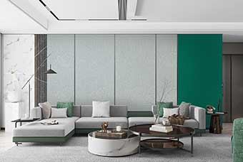 定西轻奢风格-客厅