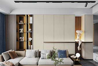 定西北欧风格-客厅