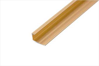 定西航空纤维墙咔铝合金边条（钛金氧化）