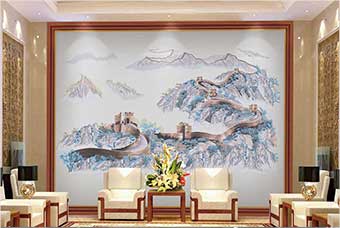 定西森佰汇航空纤维墙咔（唯我中华）