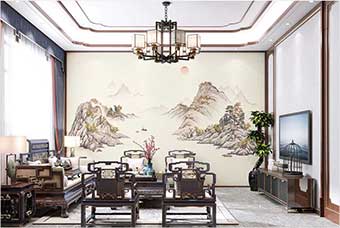 定西森佰汇航空纤维墙咔(巴山蜀水)