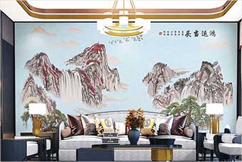 定西森佰汇航空纤维墙咔（鸿运当头）